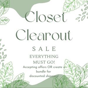 🔥 CLOSET CLEAROUT 🔥